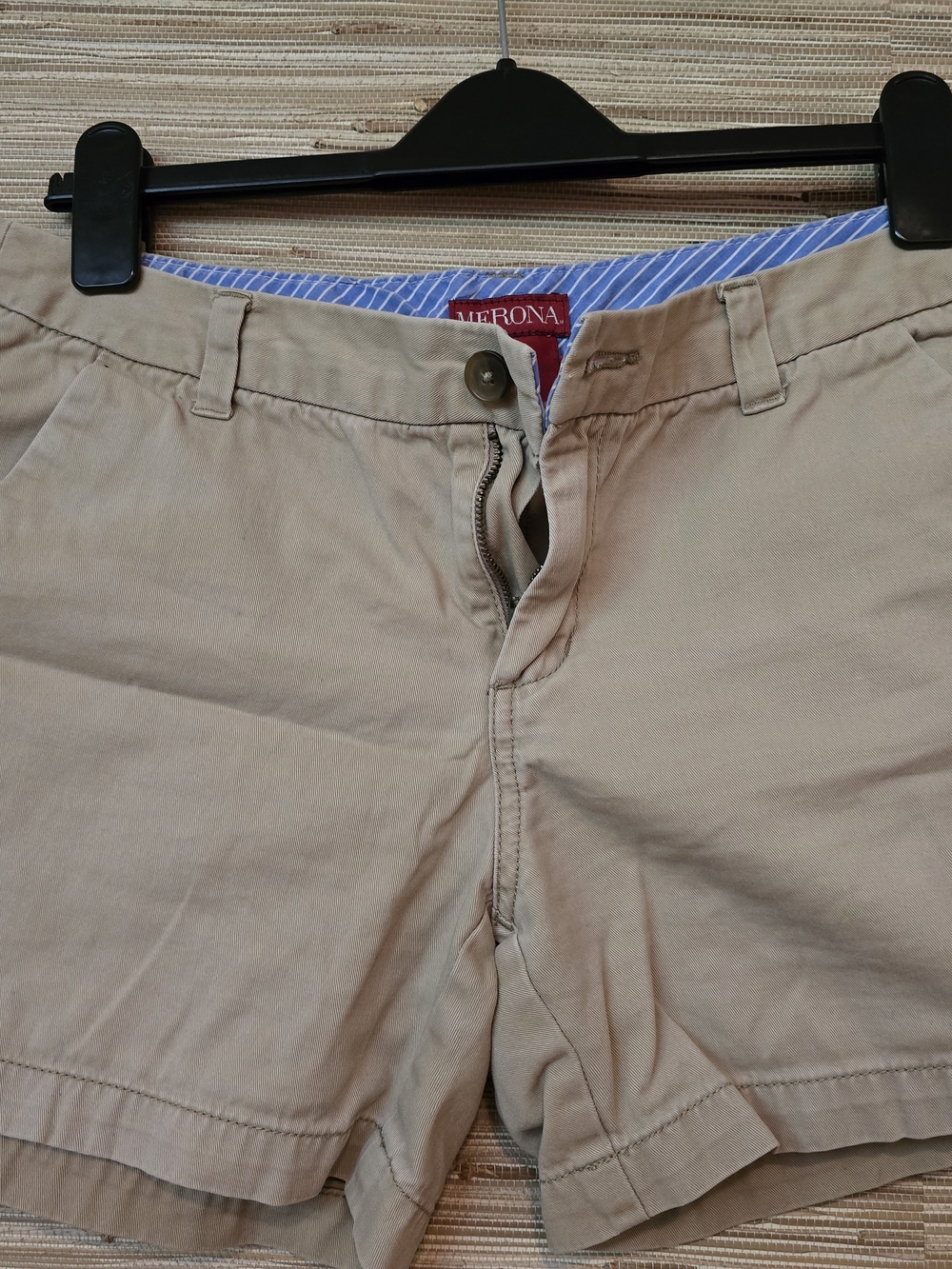 Merona Tan Cotton Blend Shorts